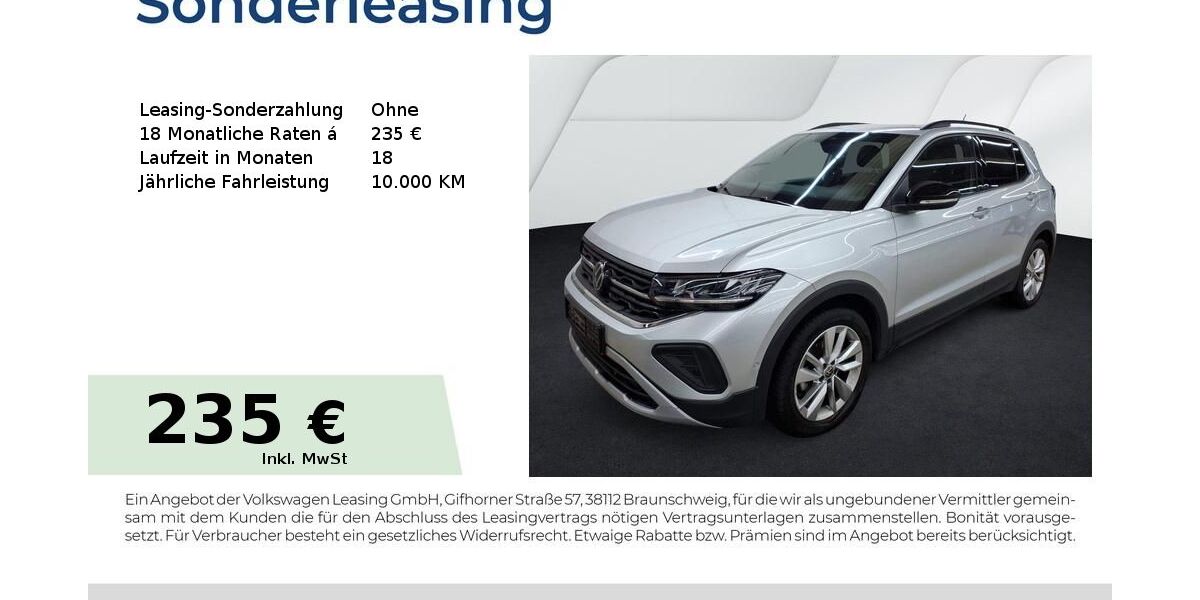 VW T-Cross 22.450 km 23.440 &euro; Erlangen 91058