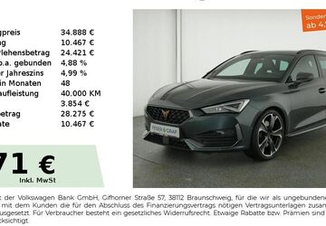 Cupra Leon 51.850 km 34.888 &euro; Nürnberg 90441