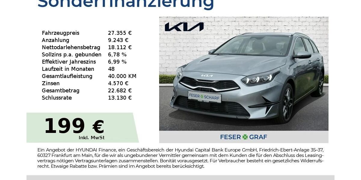 Kia ceed / Ceed 5.900 km 24.850 &euro; Roth 91154