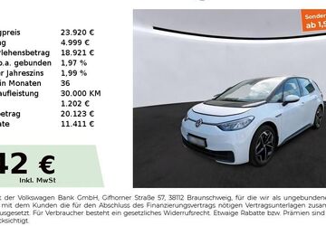 VW ID.3 51.919 km 23.920 &euro; Fürth 90763