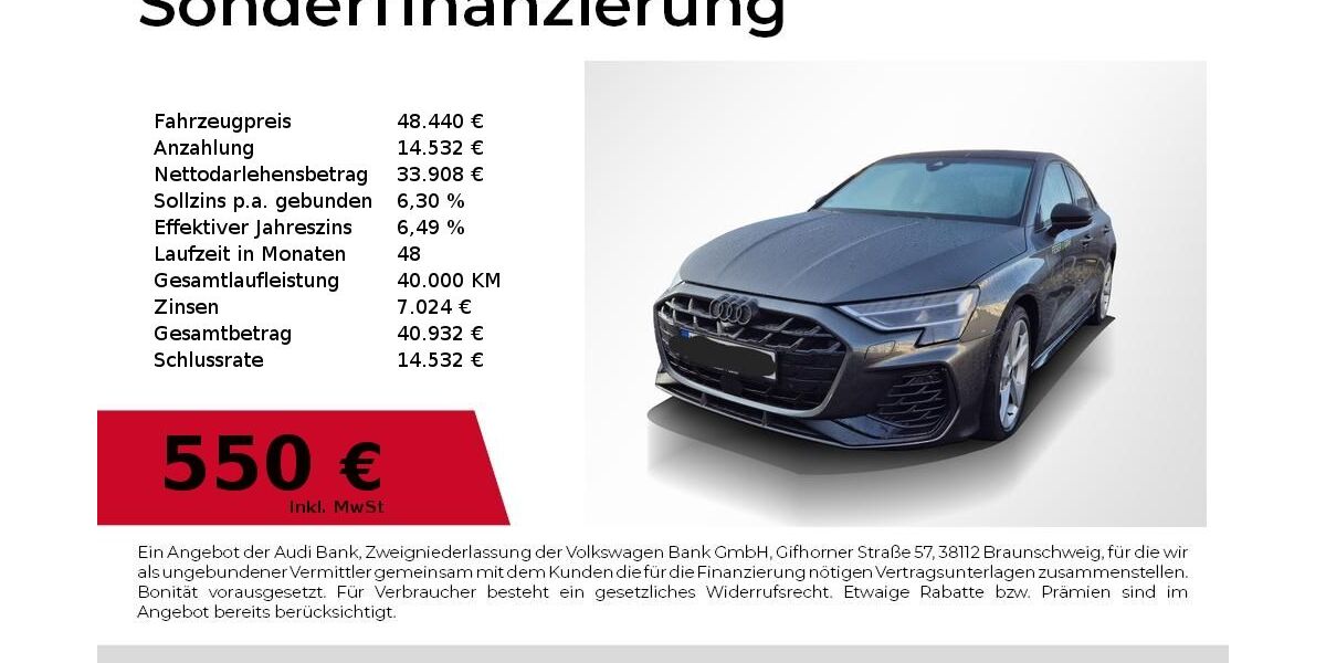 Audi S3 12.990 km 45.980 &euro; Nürnberg 90411