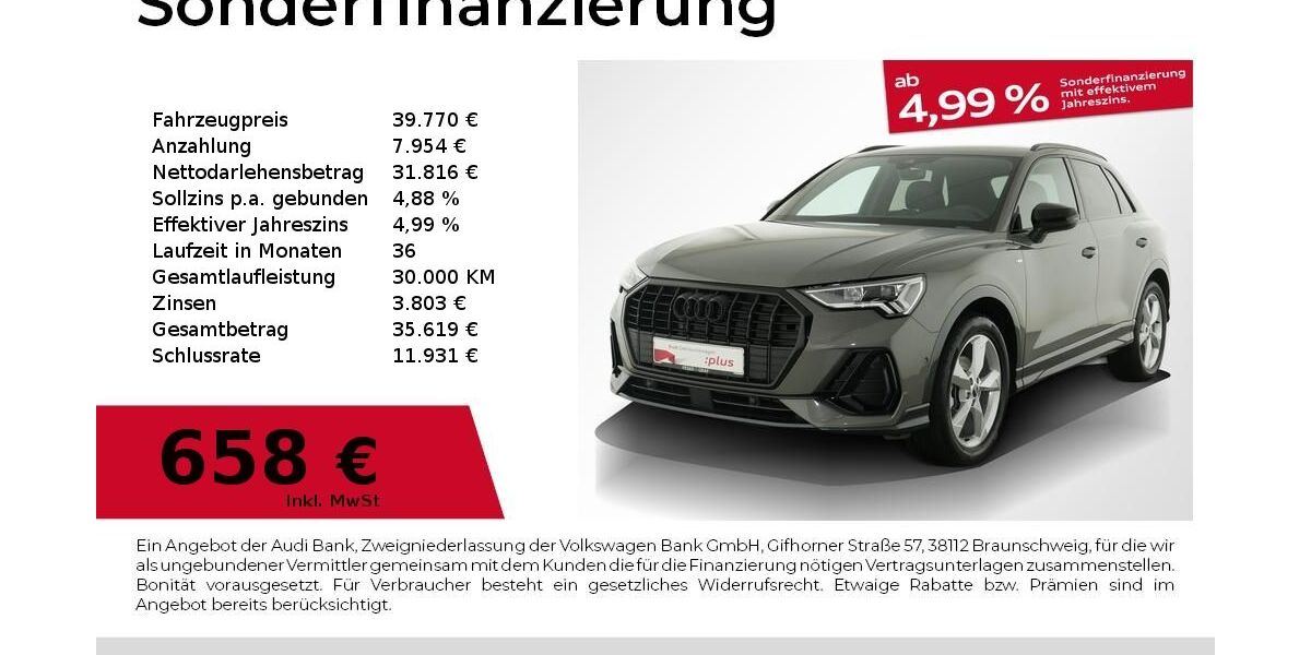 Audi Q3 12.133 km 39.770 &euro; Nürnberg 90441