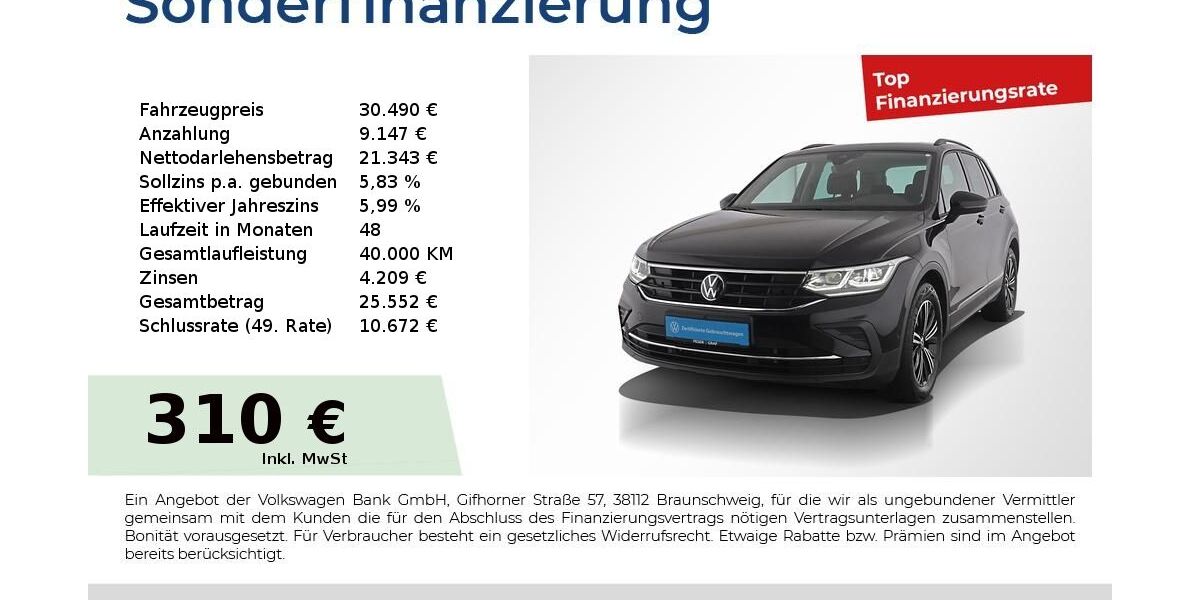 VW Tiguan 81.923 km 28.440 &euro; Nürnberg 90441