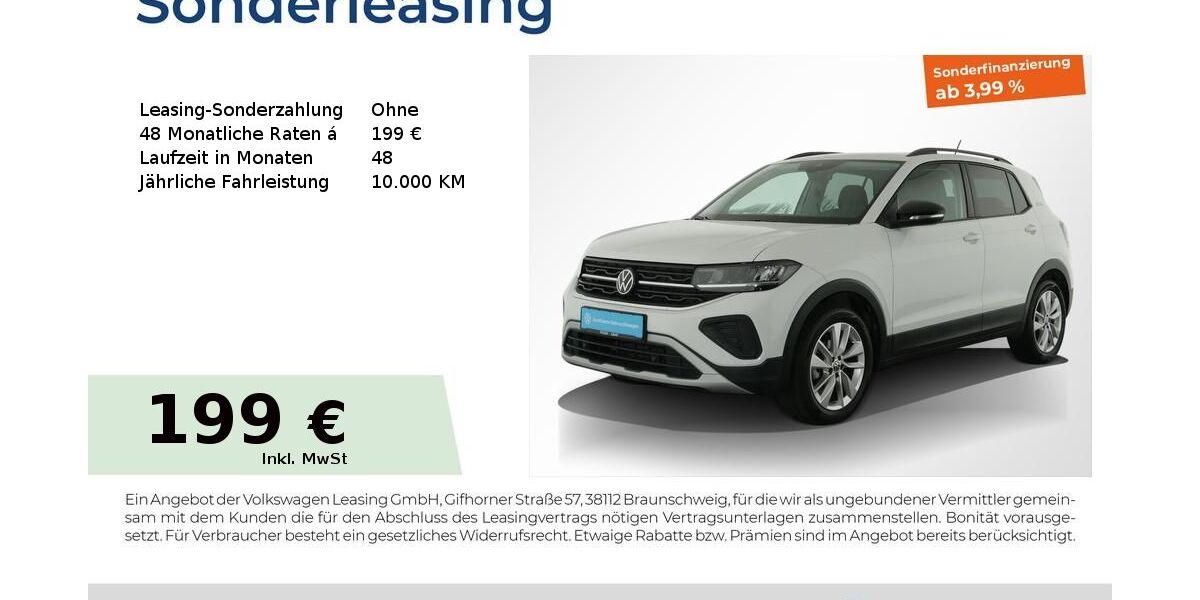 VW T-Cross 23.413 km 19.304 &euro; Nürnberg 90411
