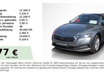 Skoda Octavia 97.950 km 17.440 &euro; Nürnberg 90431