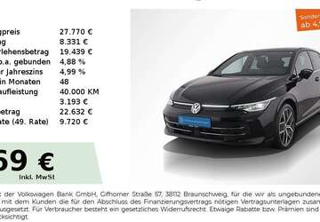 VW Golf 31.839 km 27.770 &euro; Nürnberg 90441