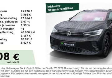 VW ID.4 70.150 km 25.220 &euro; Nürnberg 90431