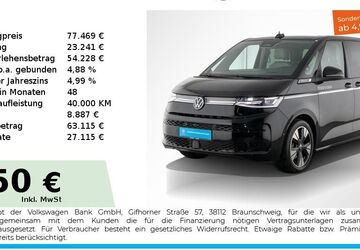 VW T7 Multivan 1.250 km 72.590 &euro; Nürnberg 90441