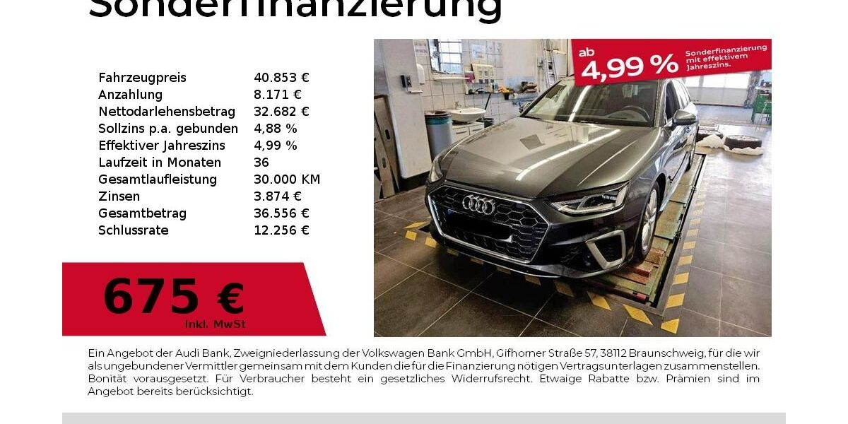 Audi A4 33.418 km 40.853 &euro; Nürnberg 90441