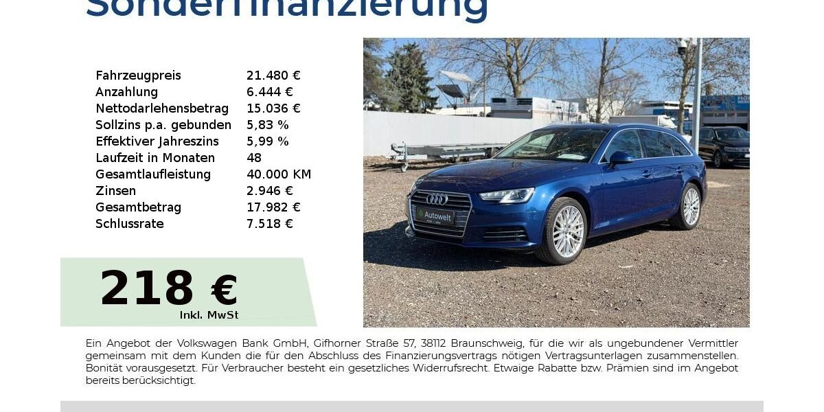 Audi A4 114.350 km 21.480 &euro; Nürnberg 90431