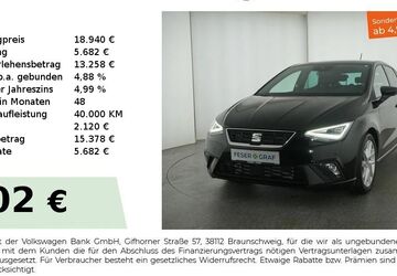 Seat Ibiza 37.250 km 18.940 &euro; Nürnberg 90441