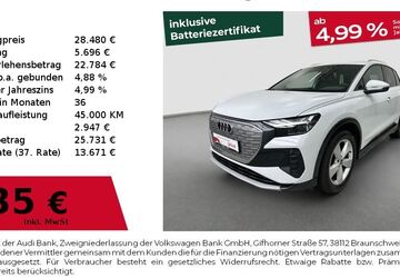 Audi Q4 e-tron 46.551 km 26.980 &euro; Fürth 90763