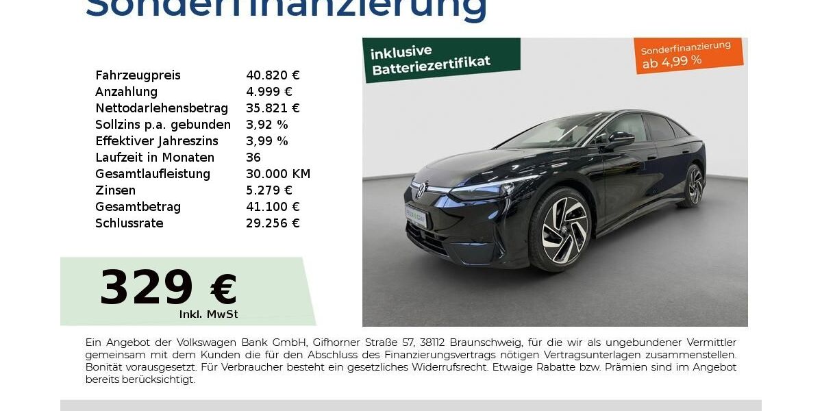 VW ID.7 26.071 km 40.820 &euro; Fürth 90763