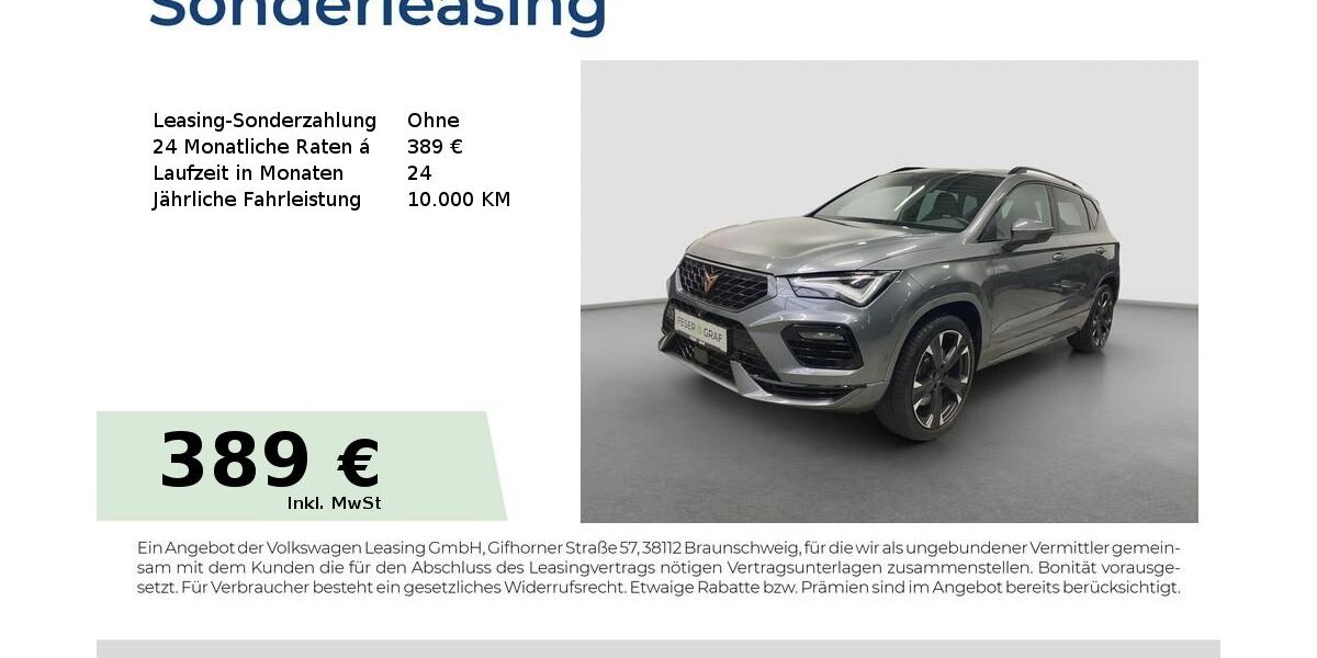 Cupra Ateca 26.400 km 36.480 &euro; Fürth 90763