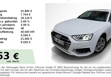Audi A4 126.150 km 25.880 &euro; Nürnberg 90431