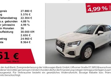 Audi Q2 3.385 km 27.880 &euro; Nürnberg 90441