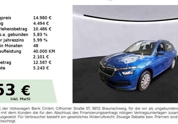 Skoda Kamiq 86.450 km 14.980 &euro; Nürnberg 90431