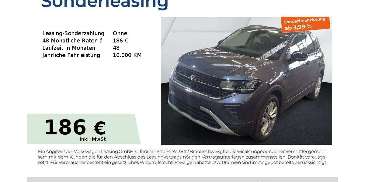 VW T-Cross 22.301 km 19.802 &euro; Nürnberg 90411