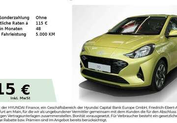 Hyundai i10 2.500 km 14.995 &euro; Fürth 90763