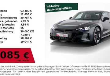Audi RS e-tron GT 75.018 km 63.480 &euro; Nürnberg 90441