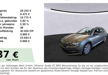 Skoda Superb 34.950 km 28.250 &euro; Nürnberg 90431