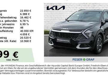 Kia Sportage 29.465 km 22.850 &euro; Roth 91154