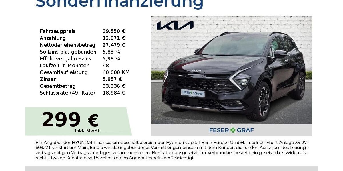 Kia Sportage 10.498 km 39.450 &euro; Nürnberg 90425