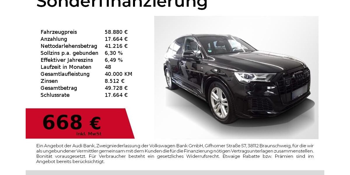 Audi Q7 64.950 km 58.880 &euro; Nürnberg 90411