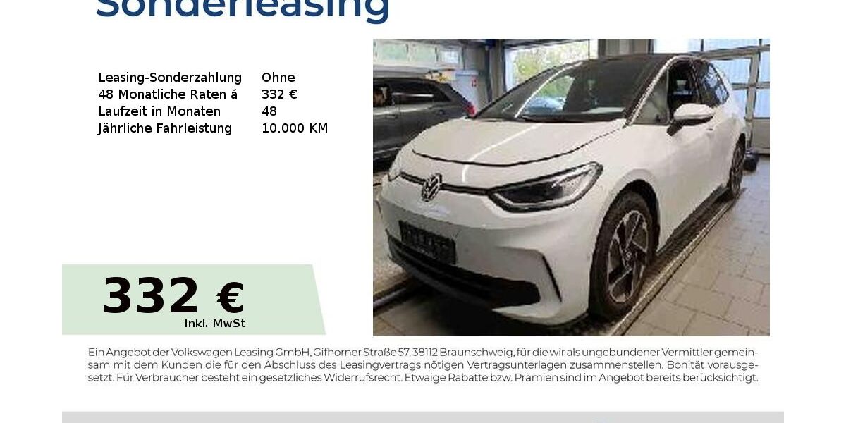 VW ID.3 23.565 km 28.904 &euro; Nürnberg 90411
