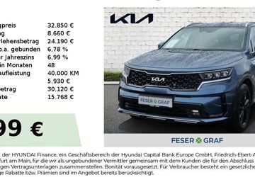 Kia Sorento 53.500 km 32.850 &euro; Roth 91154