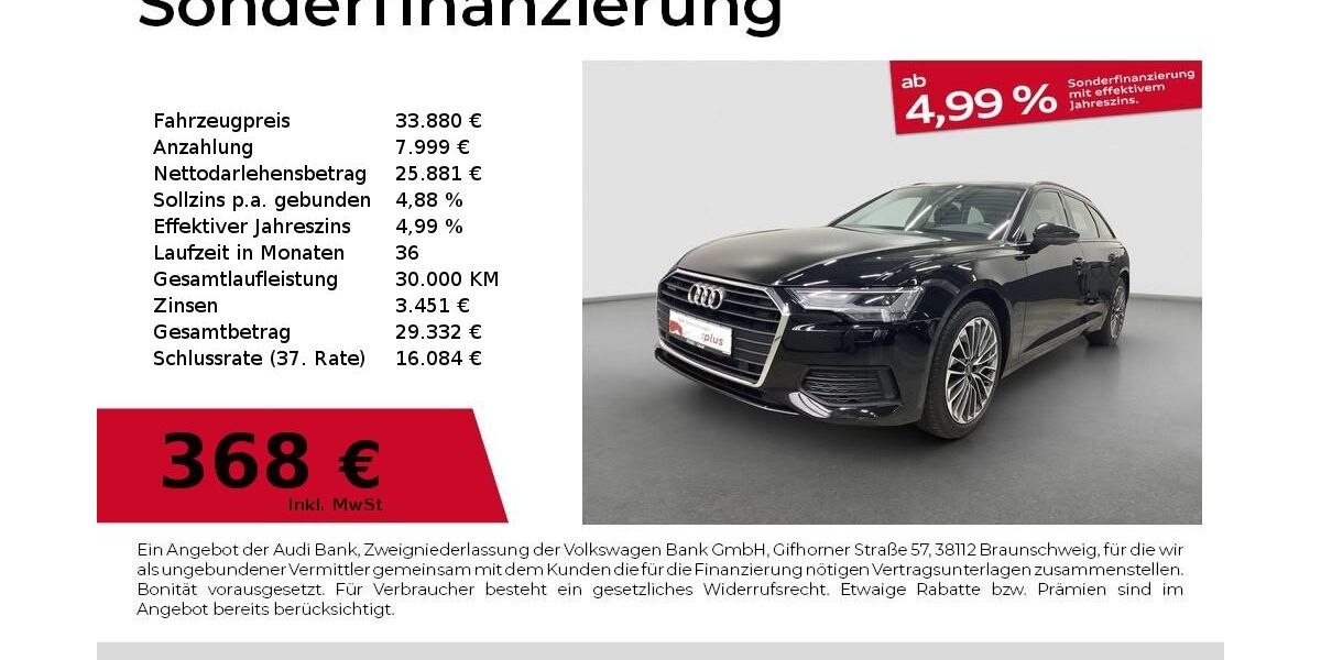 Audi A6 89.638 km 32.480 &euro; Fürth 90763