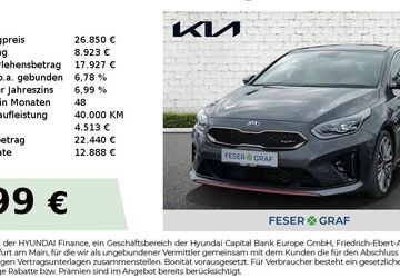 Kia pro ceed / ProCeed 56.212 km 26.750 &euro; Roth 91154