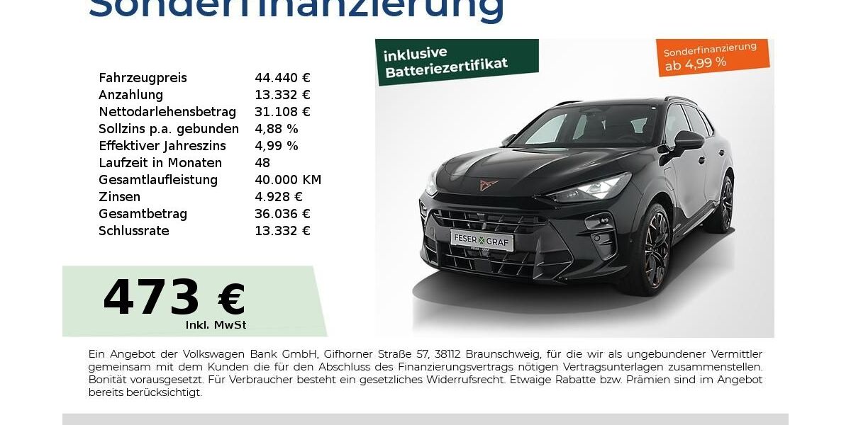 Cupra Terramar 4.750 km 44.440 &euro; Nürnberg 90441