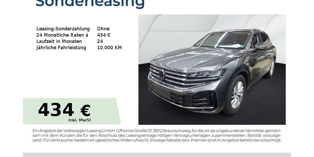 VW Touareg 25.600 km 53.940 &euro; Erlangen 91058