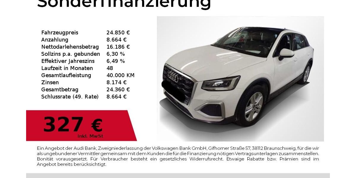 Audi Q2 83.700 km 23.980 &euro; Nürnberg 90411