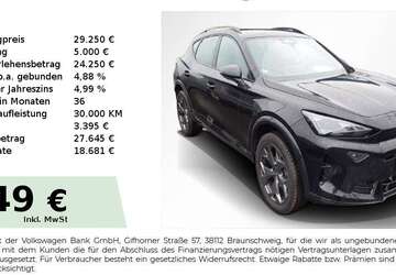 Cupra Formentor 6.350 km 29.250 &euro; Lauf an der Pegnitz 91207