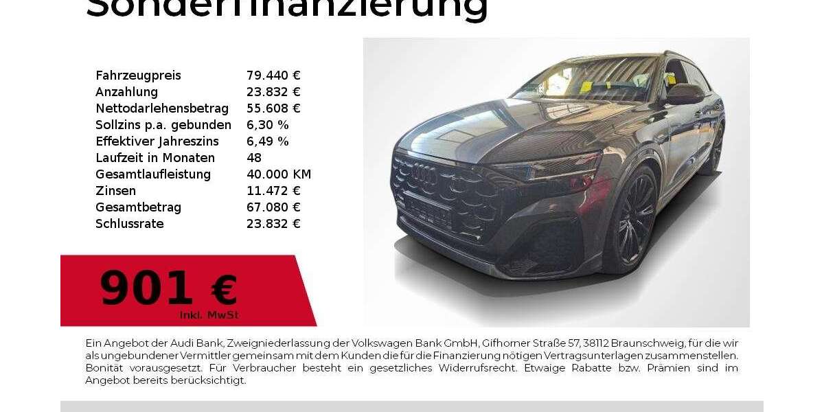 Audi Q8 31.990 km 79.440 &euro; Nürnberg 90411