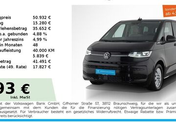 VW T7 Multivan 9.450 km 49.623 &euro; Nürnberg 90441