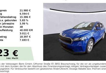 Skoda Enyaq 21.850 km 21.980 &euro; Nürnberg 90431