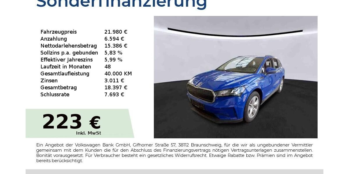 Skoda Enyaq 21.850 km 21.980 &euro; Nürnberg 90431