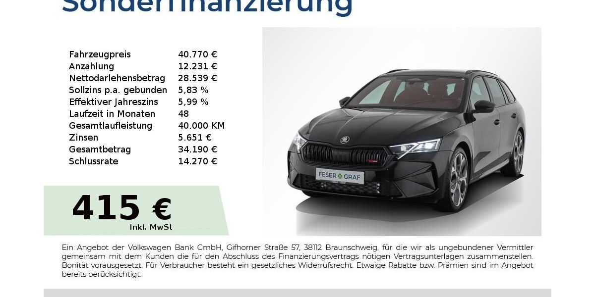 Skoda Octavia 1.250 km 40.570 &euro; Nürnberg 90431