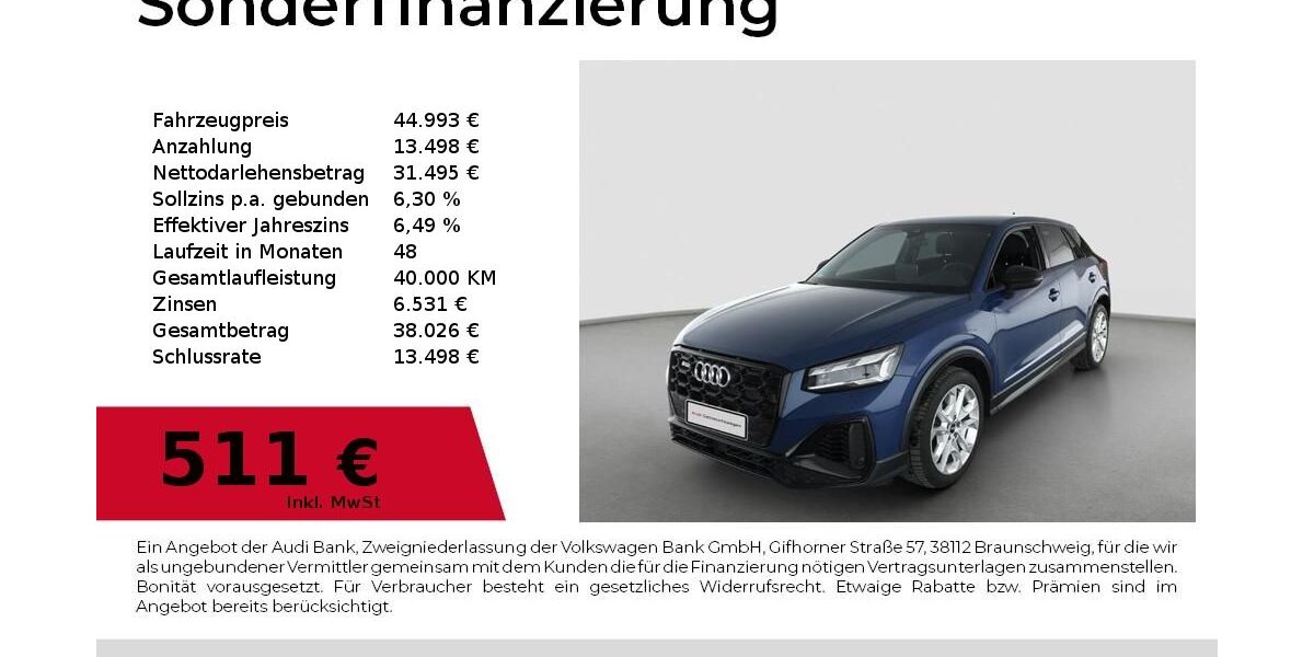 Audi SQ2 8.100 km 41.940 &euro; Nürnberg 90411