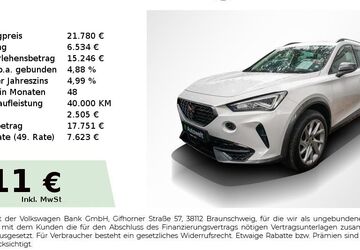 Cupra Formentor 94.400 km 20.740 &euro; Nürnberg 90431
