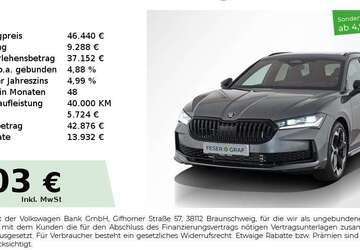 Skoda Superb 19.950 km 46.440 &euro; Nürnberg 90441