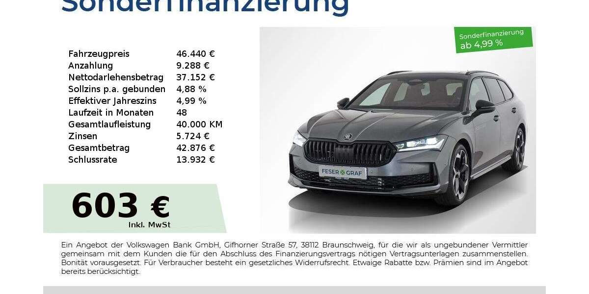 Skoda Superb 19.950 km 46.440 &euro; Nürnberg 90441