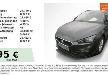 Seat Leon 1.250 km 27.740 &euro; Nürnberg 90441