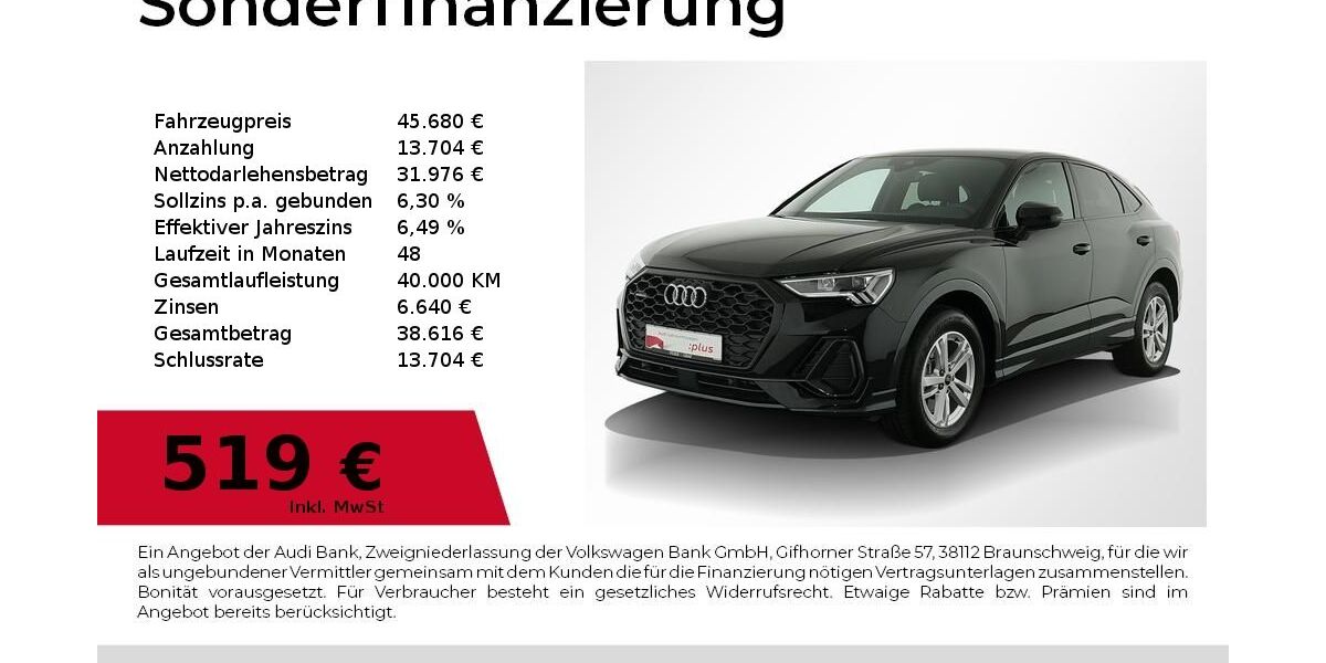 Audi Q3 13.800 km 45.680 &euro; Nürnberg 90411