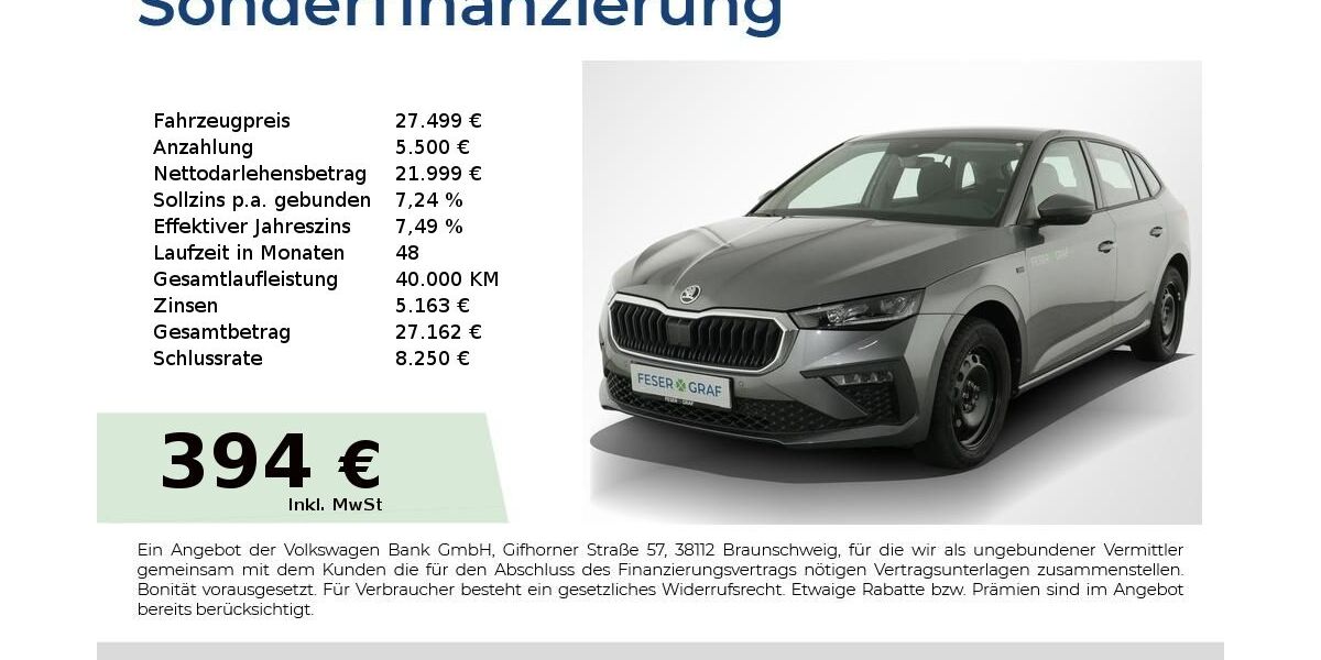 Skoda Scala 9.900 km 26.890 &euro; Nürnberg 90441