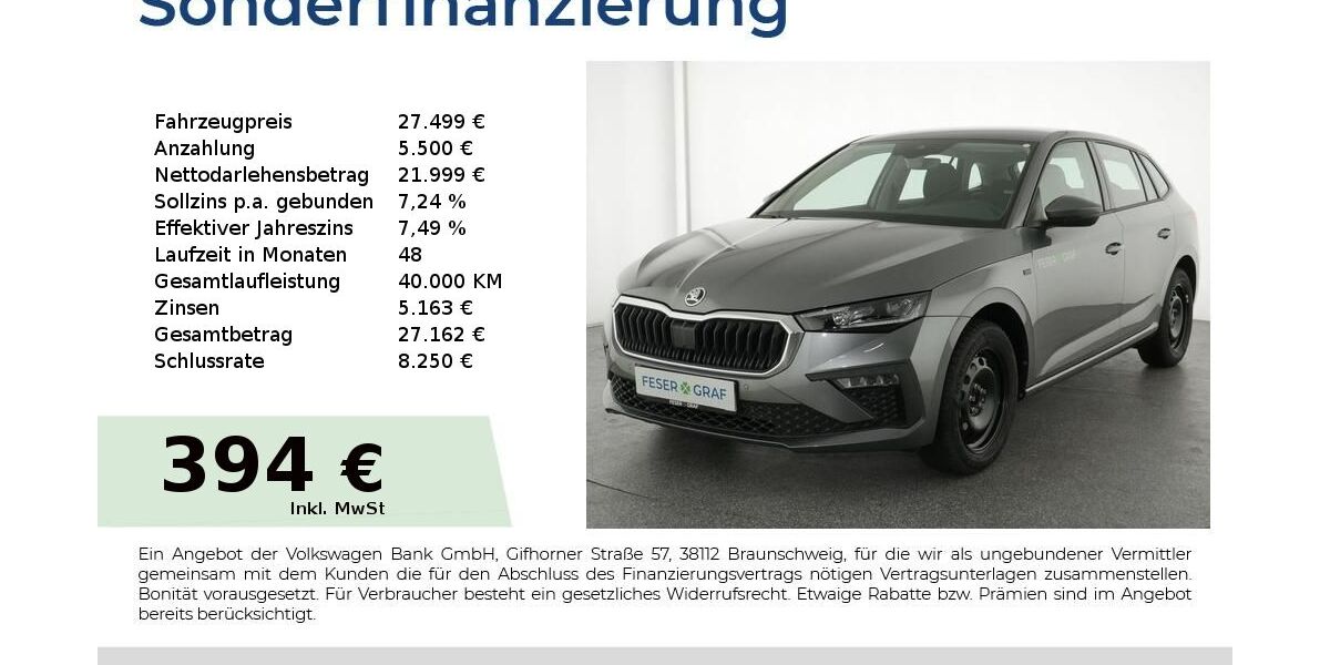 Skoda Scala 9.900 km 27.499 &euro; Nürnberg 90441