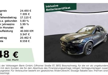 Cupra Formentor 32.350 km 24.450 &euro; Nürnberg 90431